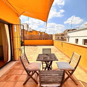 Penthouse Near Cathedral Private Rooftop Private Parking Séville